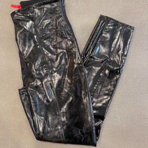 Spanx Faux Patent Leather Leggings
